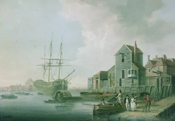 Ansicht in der Nähe von Deptford